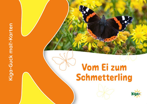 Vom Ei zum Schmetterling – Kiga-Guck mal!-Karten