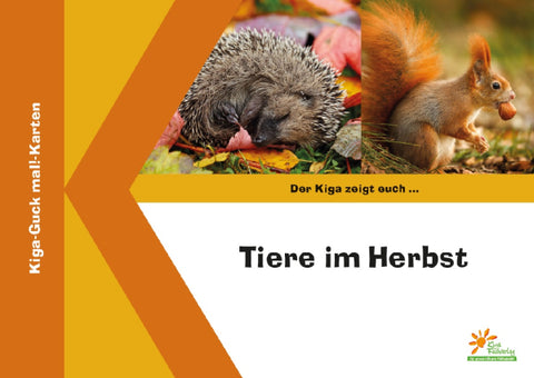 Tiere im Herbst – Kiga-Guck mal!-Karten